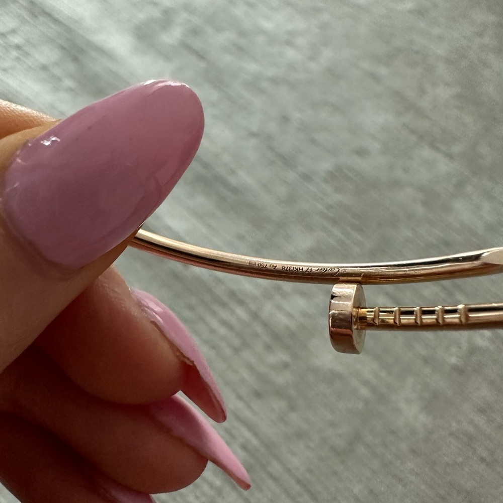 AUTHENTIC- JUSTE UN CLOU BRACELET, SMALL MODEL
Yellow gold - Picture 7 of 7